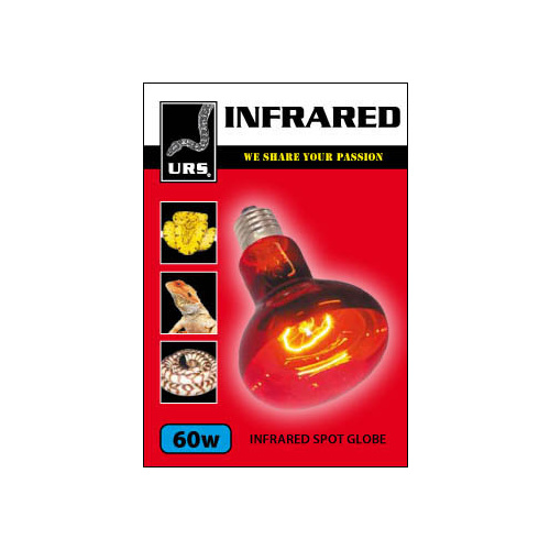 URS Infrared Spot Lamp Globe - 60 Watt