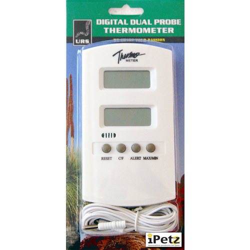 URS Reptile Digital Dual Probe Thermometer
