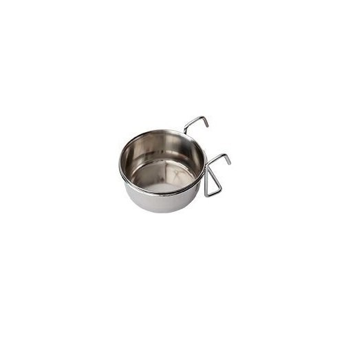 Stainless Steel Coop Cup Bird Feeder (All Pet) - 0.30L