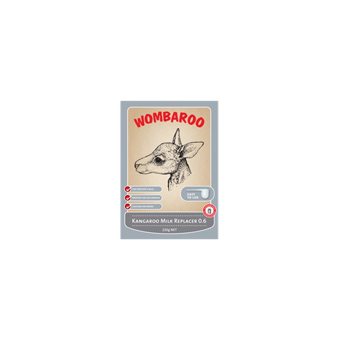 Wombaroo Kangaroo Milk Replacer 0.6 - 220g