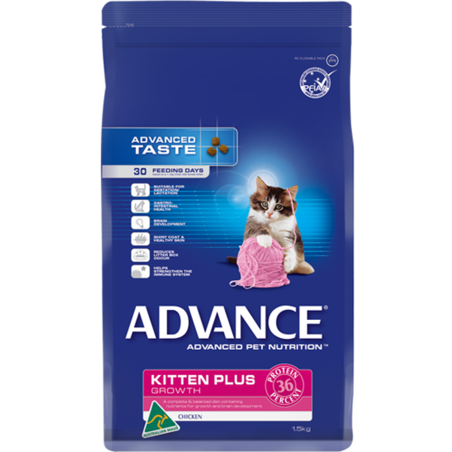 Advance Kitten Plus Growth - Chicken - 1.5 kg