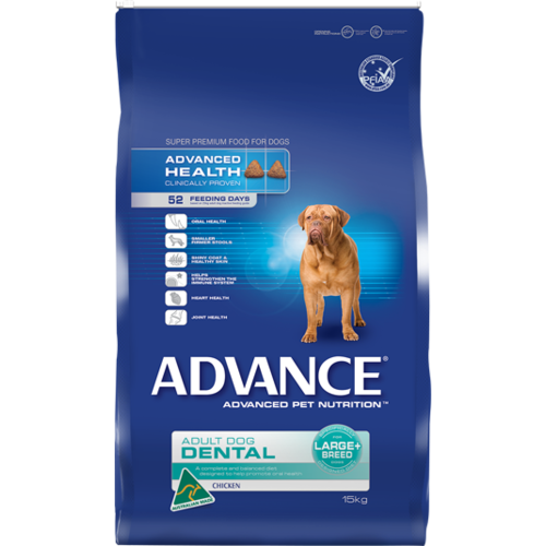 Advance Dental Large+ Breed - Chicken - 15kg