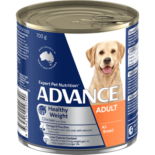 Advance Adult Dog Weight Control Chicken and Rice - Wet - 700g