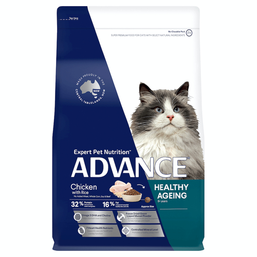 Advance Healthy Ageing Adult Cat Dry Food - Chicken - 3kg