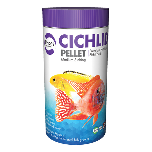 Pisces Cichlid Pellets - Medium (2mm) - 300g