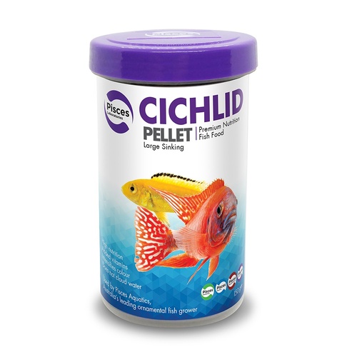 Pisces Cichlid Pellets - Large (3mm) - 150g