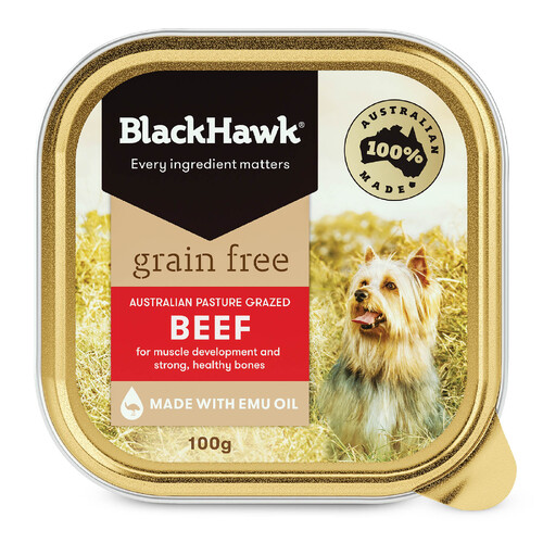 Black Hawk Grain Free Can Beef - 100g