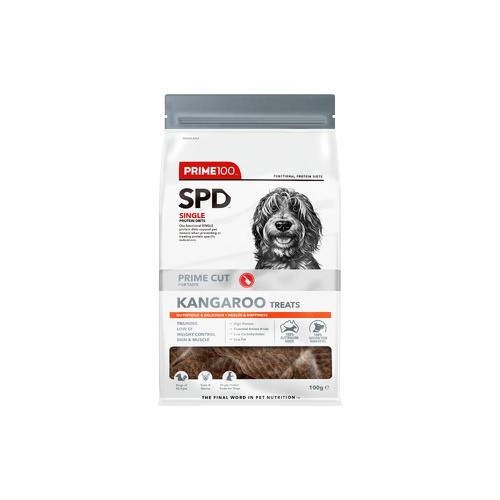 Prime 100 SPD Prime Cut Treats - Kangaroo - 100g