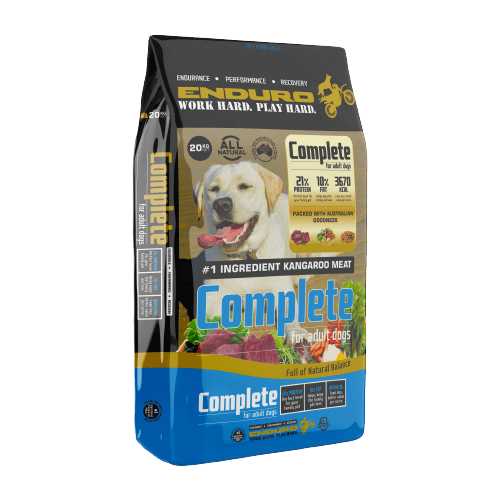 Enduro Complete Adult Dog Food - Kangaroo - 20kg