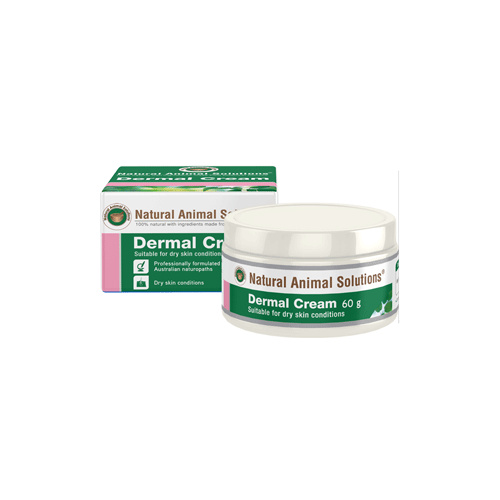 Dermal Cream for dogs, cats & horses - 60g - Natural Animal Solutions