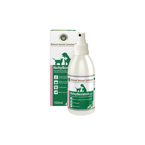 Itchy Scratch Spray for dogs, cats & horses - 100ml - Natural Animal Solutions