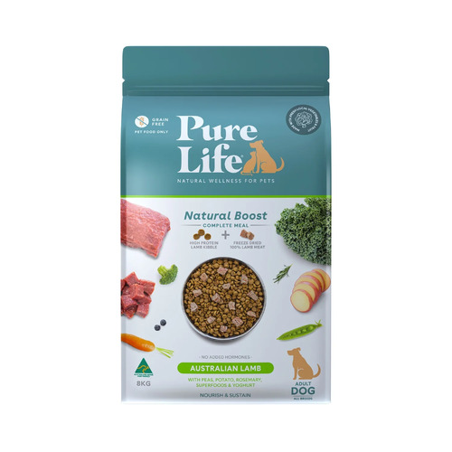 Pure Life Dog Food - Lamb - 8kg