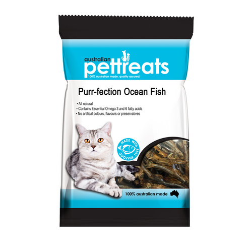 Purr-fection Ocean Fish Cat Treats - 40g