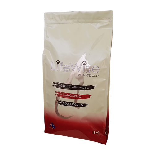 LifeWise Adult Dog Food - Kangaroo with Lamb, Rice & Vegetables - 18kg