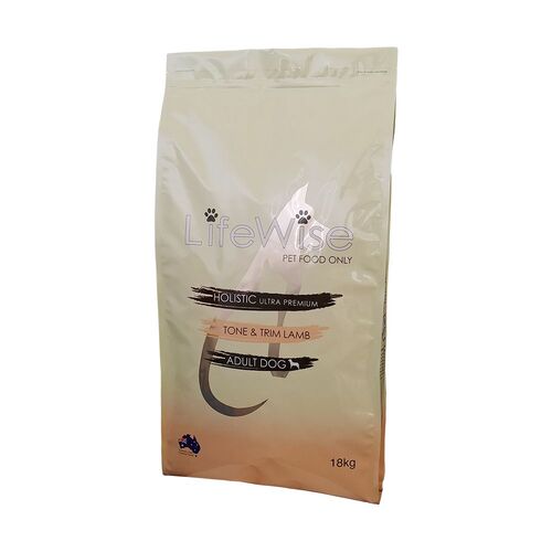 LifeWise Adult Dog Food - Tone & Trim Lamb with Oats & Vegetables - 18kg