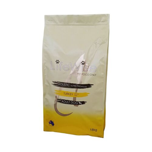 LifeWise Adult Dog Food - Grain Free Turkey & Vegetables - 18kg