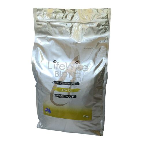 LifeWise Adult Dog Food - Biotic Low Fat - Turkey, Oats & Vegetables - 13kg