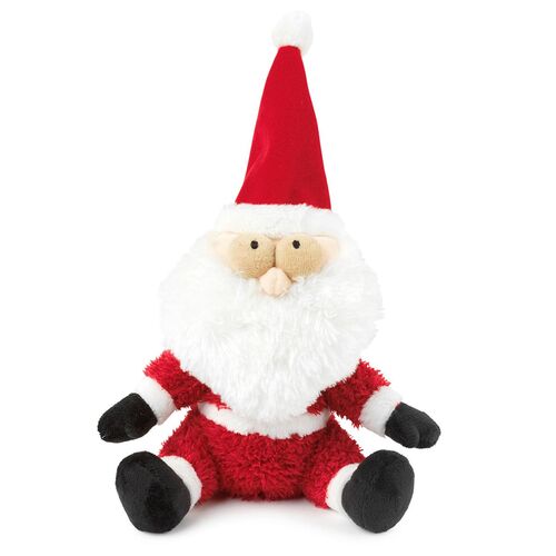 FuzzYard Fat Santa Dog Toy - Small (16cm)