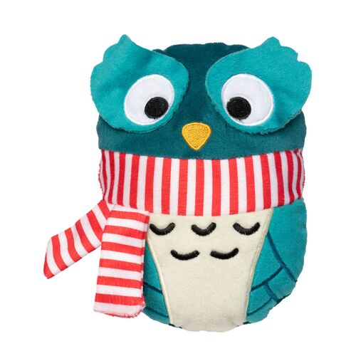 FuzzYard Christmas Owl Dog Toy (20cm)