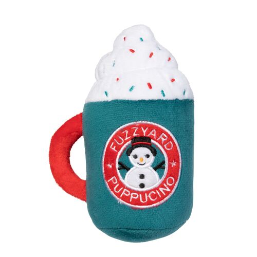 FuzzYard Christmas Puppuccino Dog Toy (16cm)