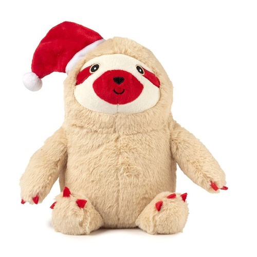 FuzzYard Christmas Sloth Dog Toy - Large (26cm)