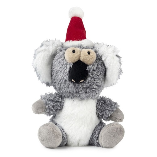 FuzzYard Christmas Kana The Koala Dog Toy - Small (14cm)