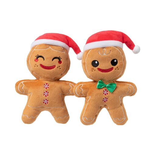 FuzzYard Mr & Mrs Gingerbread - 2 Pack (12x4x18cm)