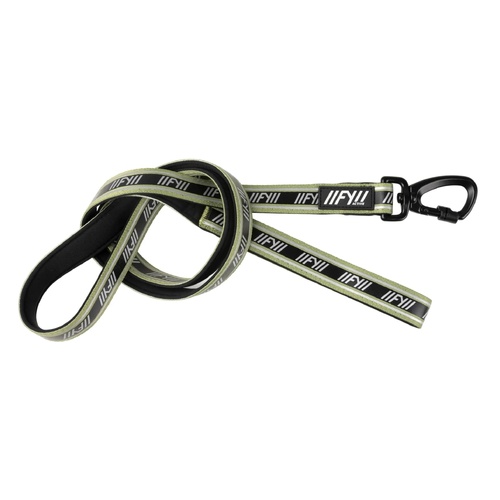 FuzzYard Active Dog Lead - Khaki - Large (25cm x 140cm)