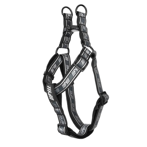 FuzzYard Active Strap Dog Harness - Black - Large