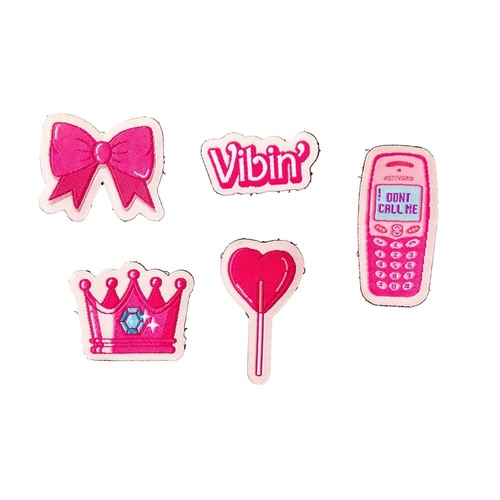 FuzzYard Rep It Patch - Make It Pink (5 Pack)