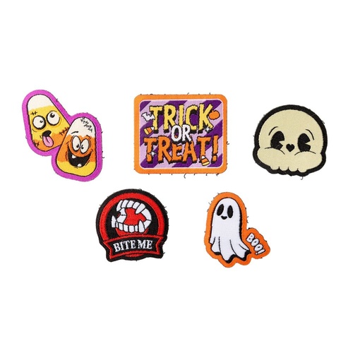 FuzzYard Rep It Patch - Halloween Trick or Treat (5 Pack)