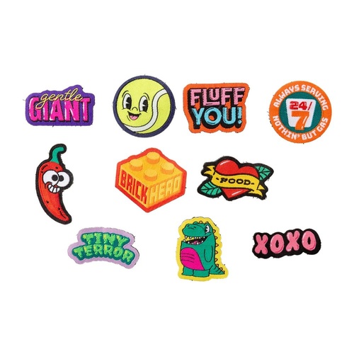 FuzzYard Rep It Patch - Party Mix 2 (10 Pack)