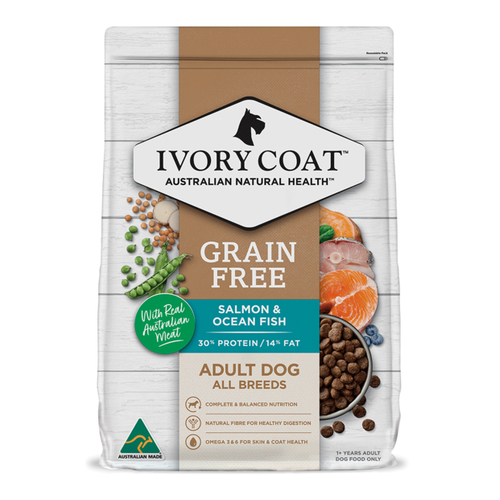 Ivory Coat Ocean Fish & Salmon Dry Food - 2kg