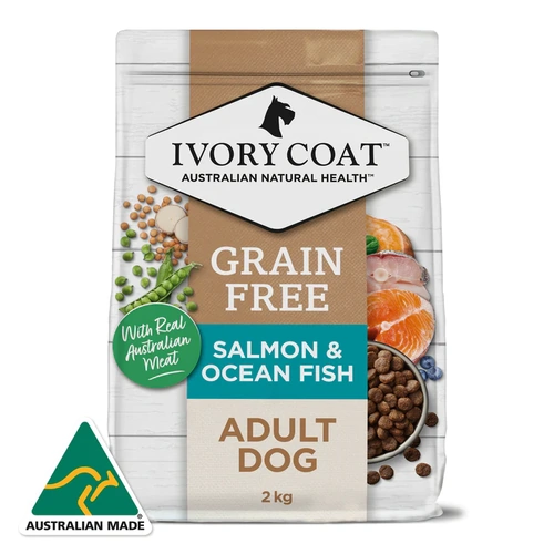 Ivory Coat Ocean Fish & Salmon Dry Food - 2kg