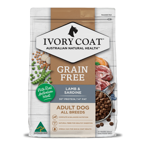 Ivory Coat Lamb & Sardine Adult Dog - 13kg
