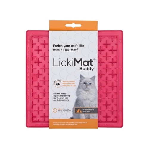 LickiMat Cat Buddy - Pink