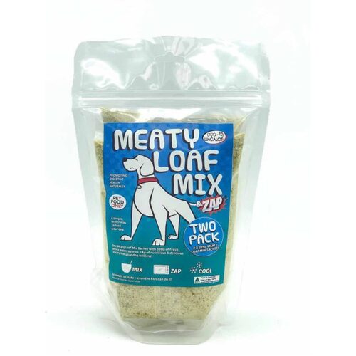 Wagalot Meaty Loaf Mix & Zap for Dogs & Puppies - 2 x 225g Pack