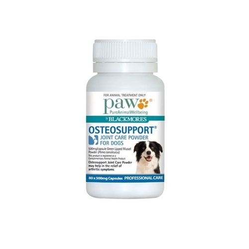 PAW Osteosupport Joint Care for Dogs - 80 Capsules