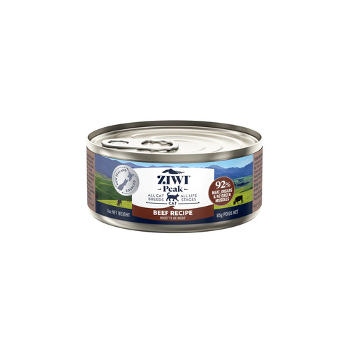 Ziwi Peak Canned Cat Wet Food - Beef - 85g