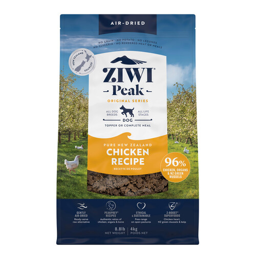 Ziwi Peak Air Dried Dog Food - Chicken - 4kg