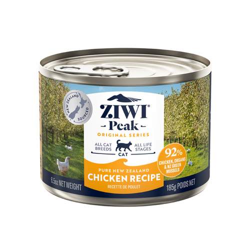 Ziwi Peak Canned Cat Wet Food - Chicken - 185g
