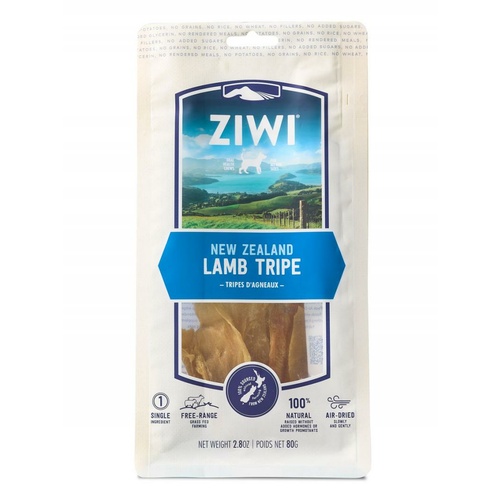 Ziwi Peak Oral Health Care Chews Dog Treat - Lamb Tripe - 80g