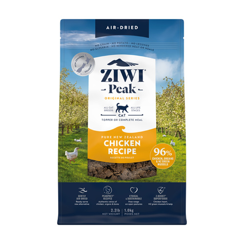 Ziwi Peak Air Dried Cat Food - Chicken - 1kg