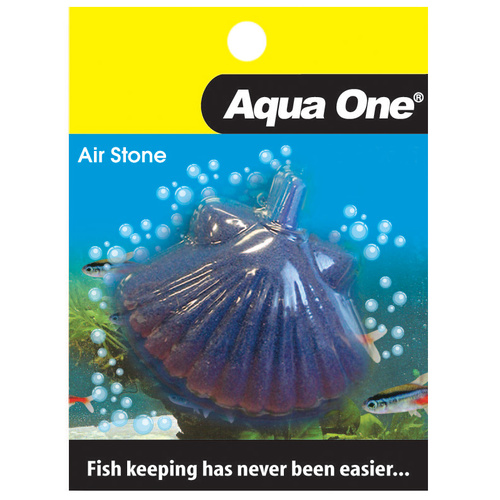 Aqua One Shell Fish Airstone - Medium - 4cm x 6cm