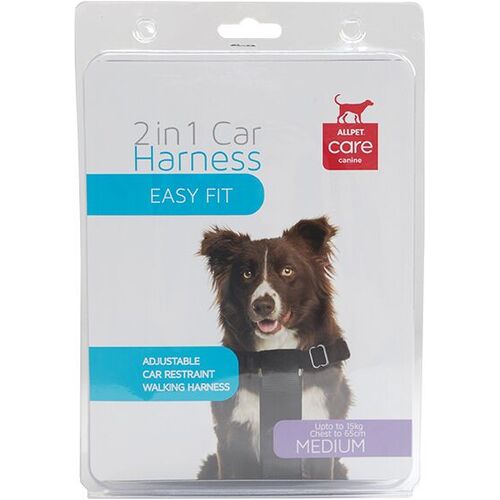 ALLPET 2 in 1 Dog Car Harness