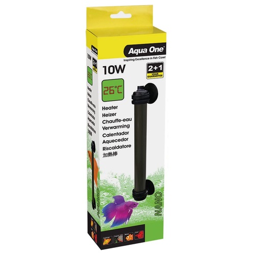 Aqua One Nano Betta Glass Aquarium Heater