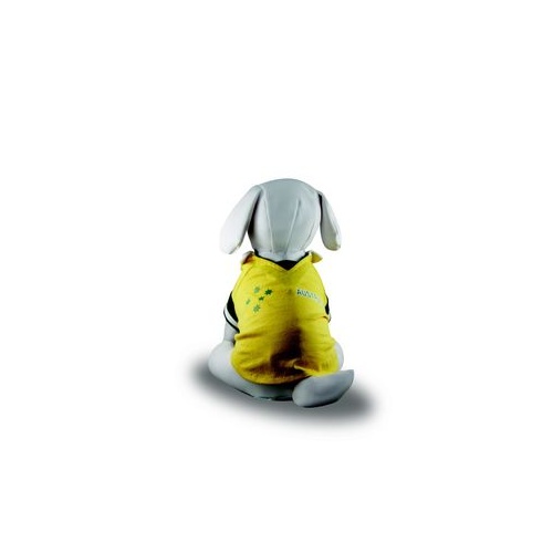 Australian Green & Gold Rugby Dog Jersey - Size:4 (Large)