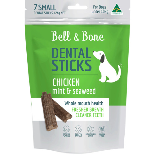 Bell & Bone Dental Sticks - Chicken Mint & Seaweed