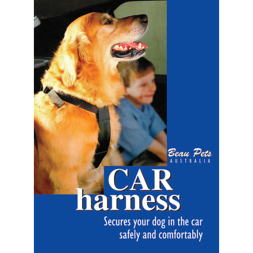 Beau Pets Dog Car Harness - Black