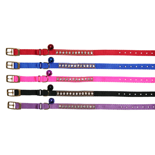Beau Pets Safety Nylon Jewel Cat Collar - 30cm